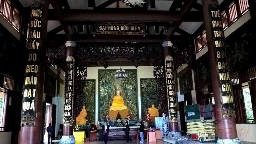 Đại điện Bửu Hùng -Thiền Viện Trúc Lâm Tây Thiên