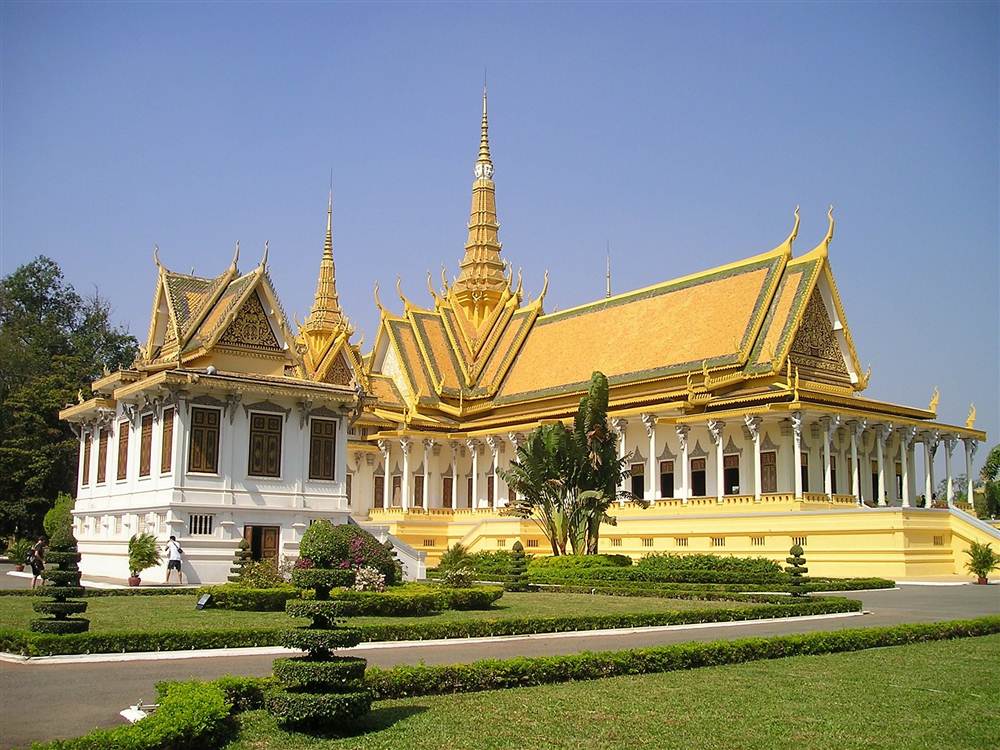 Hoàng Cung Campuchia nơi sinh sống và làm việc của Hoàng Gia đương đại
