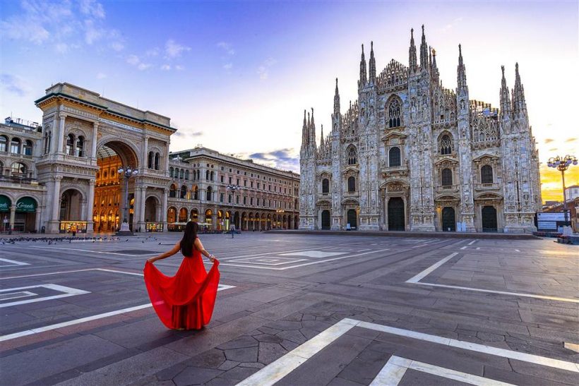 Milanthành phố chính của miền bắc nước Ý một trong những đô thị phát triển nhất châu Âu.